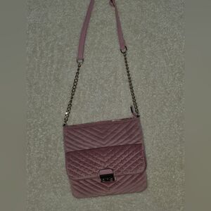 Big Buddha Pink Quilted Crossbody Bag